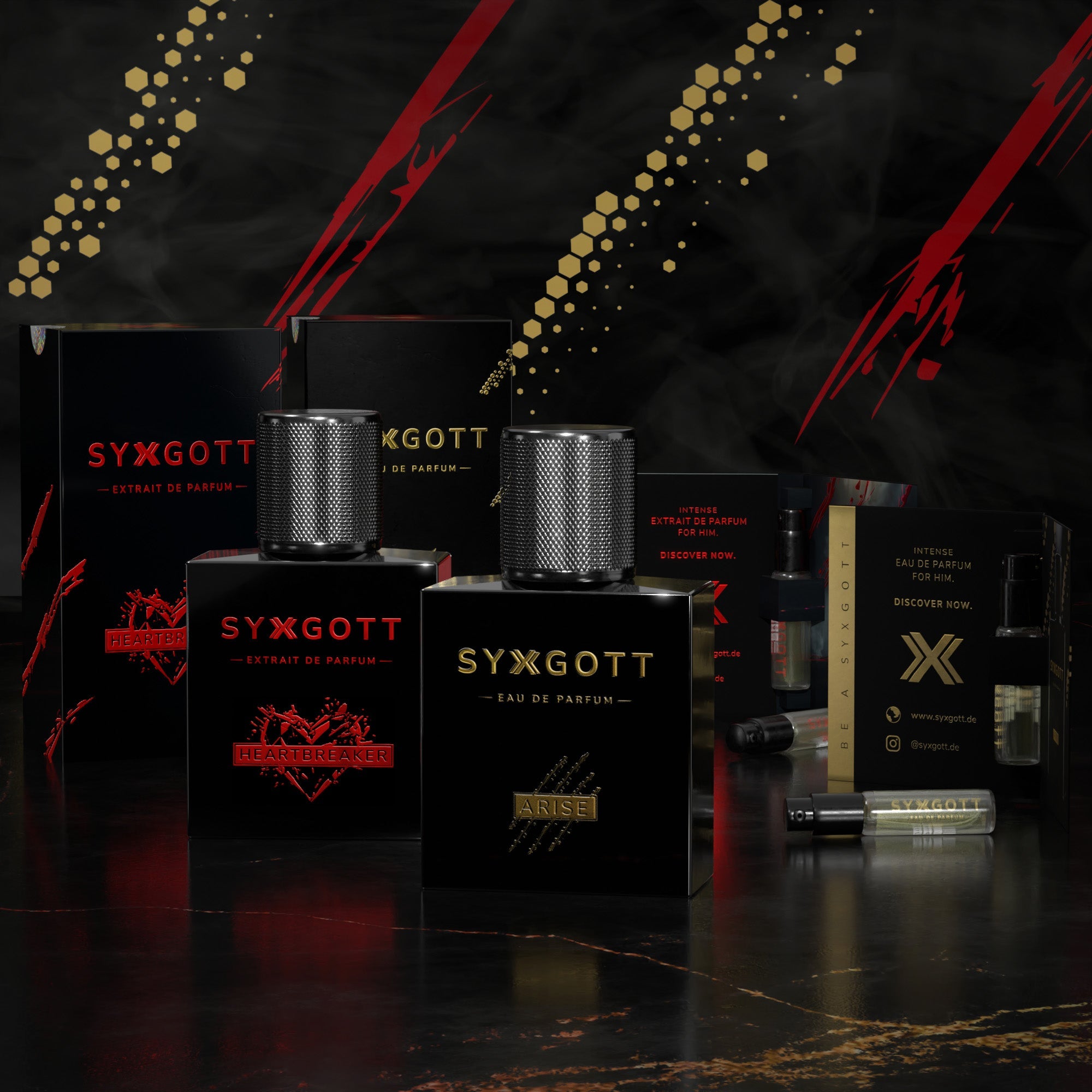 Syxgott Männerparfum + Pheromon Öl - Syxgott