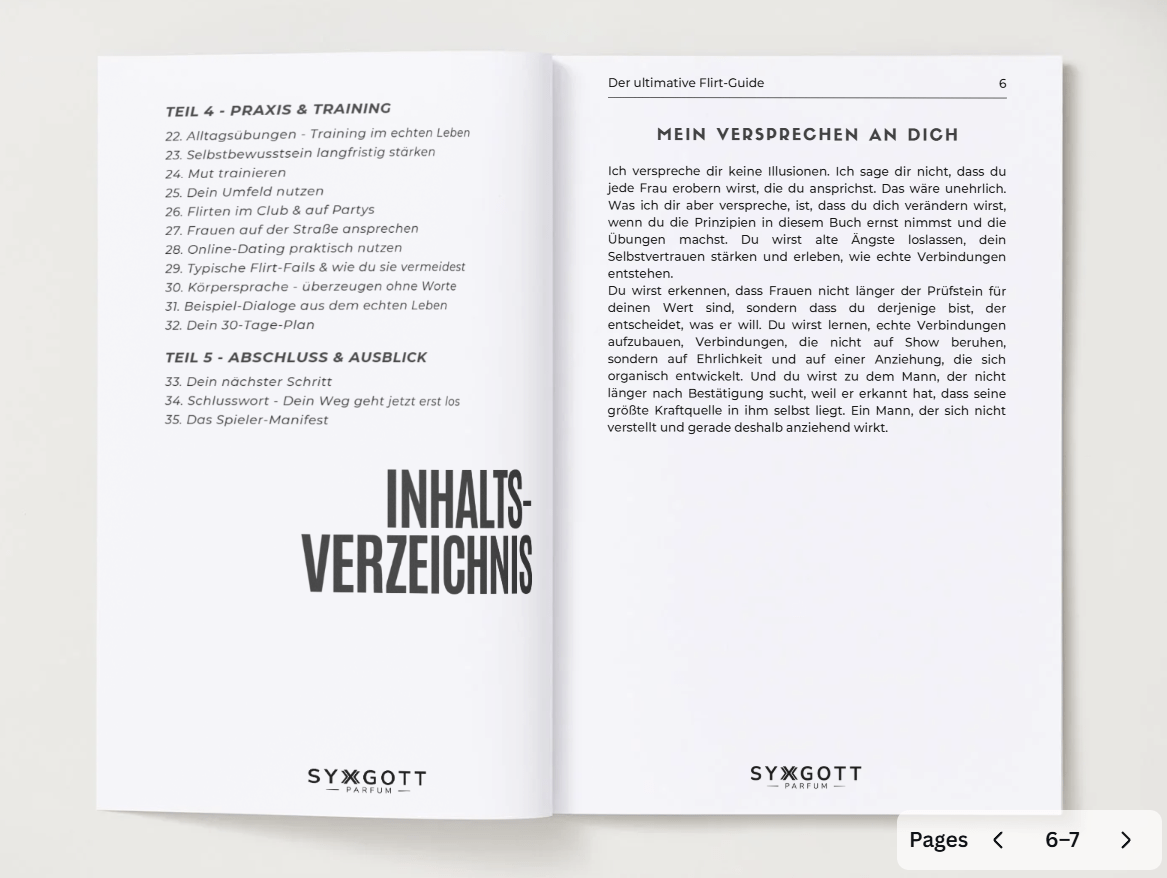 Syxgott Flirt Guide als E - Book - Syxgott