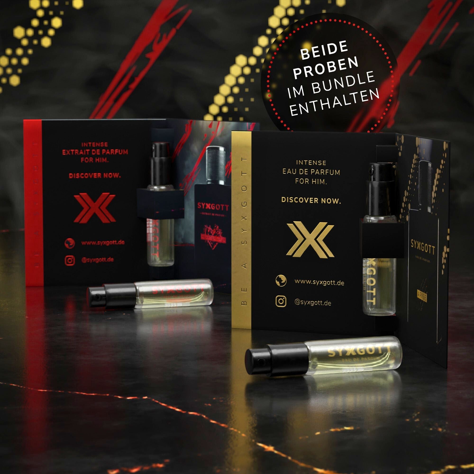 Syxgott Heartbreaker + Probenset + Travelkit + Mystery Geschenk | 50ml - Syxgott