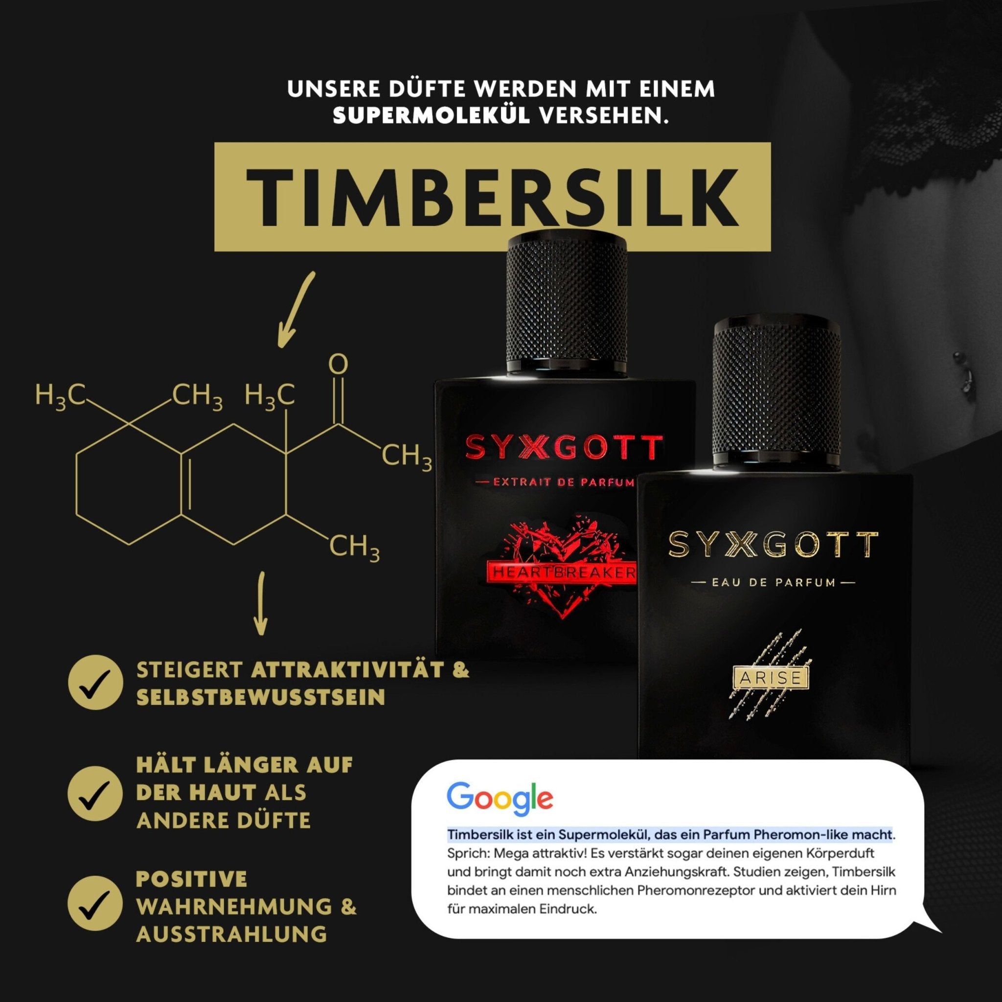 Syxgott Herren Parfum mit Pheromon Öl | 50ml - Syxgott
