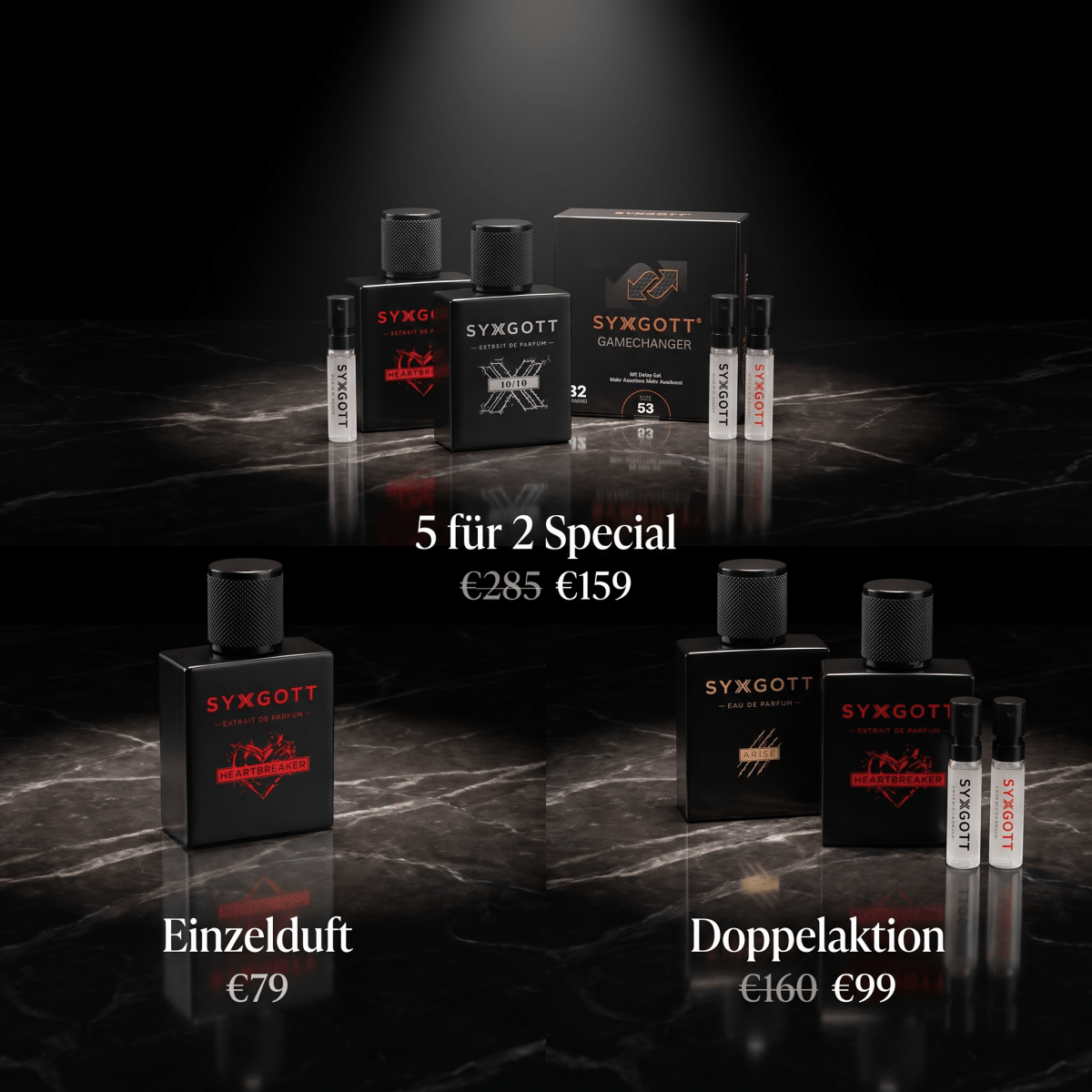 Syxgott Pheromon Parfum Bundles - Syxgott